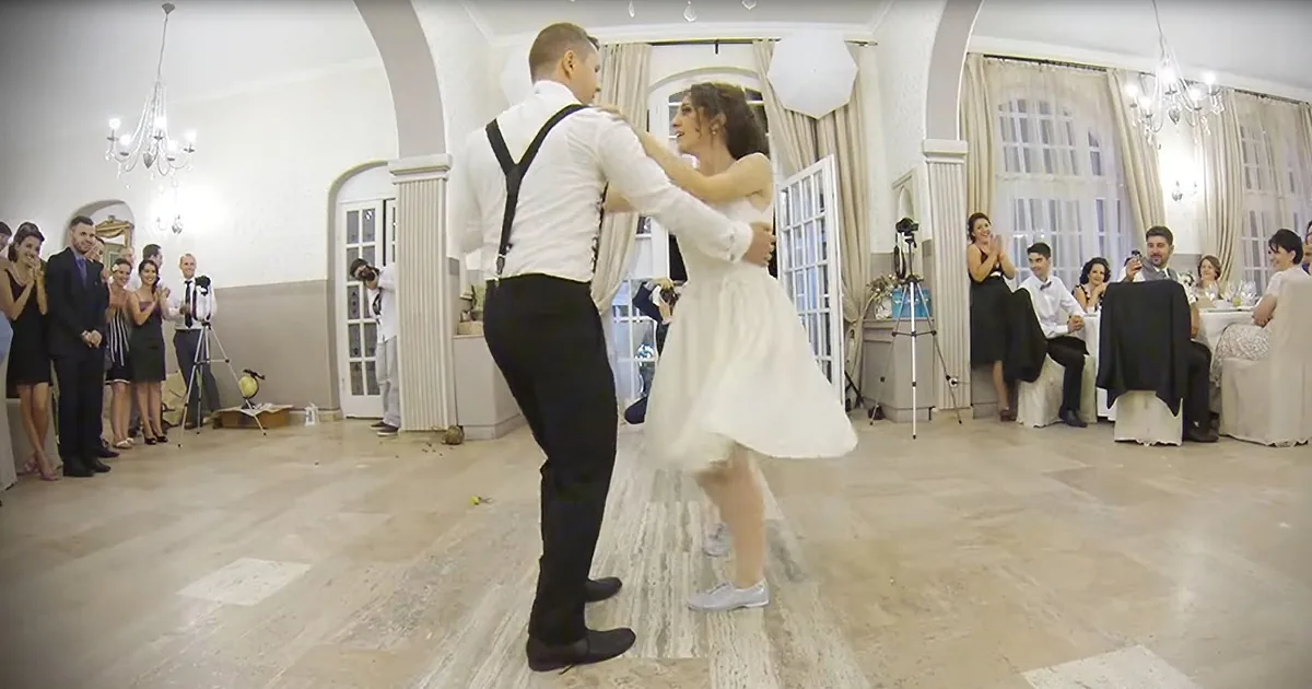 Stunning Bride and Groom Ring in Marriage With Unforgettable Swing Dance Routine