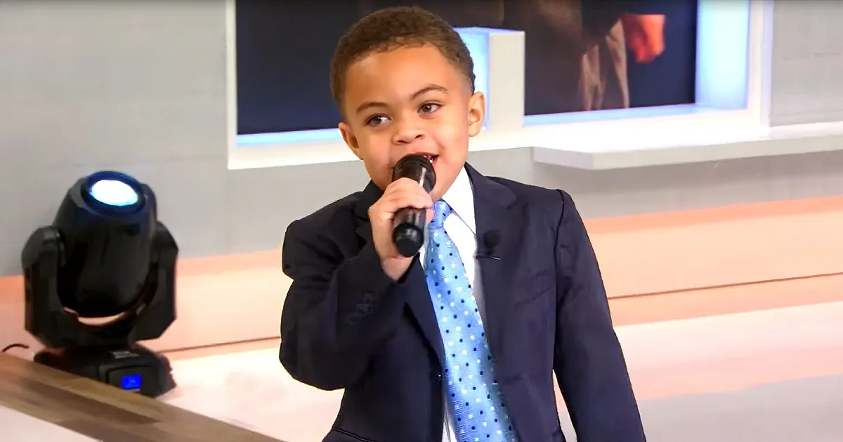 5-Year-Old Shows off Soulful Singing With 'This Little Light of Mine' Rendition