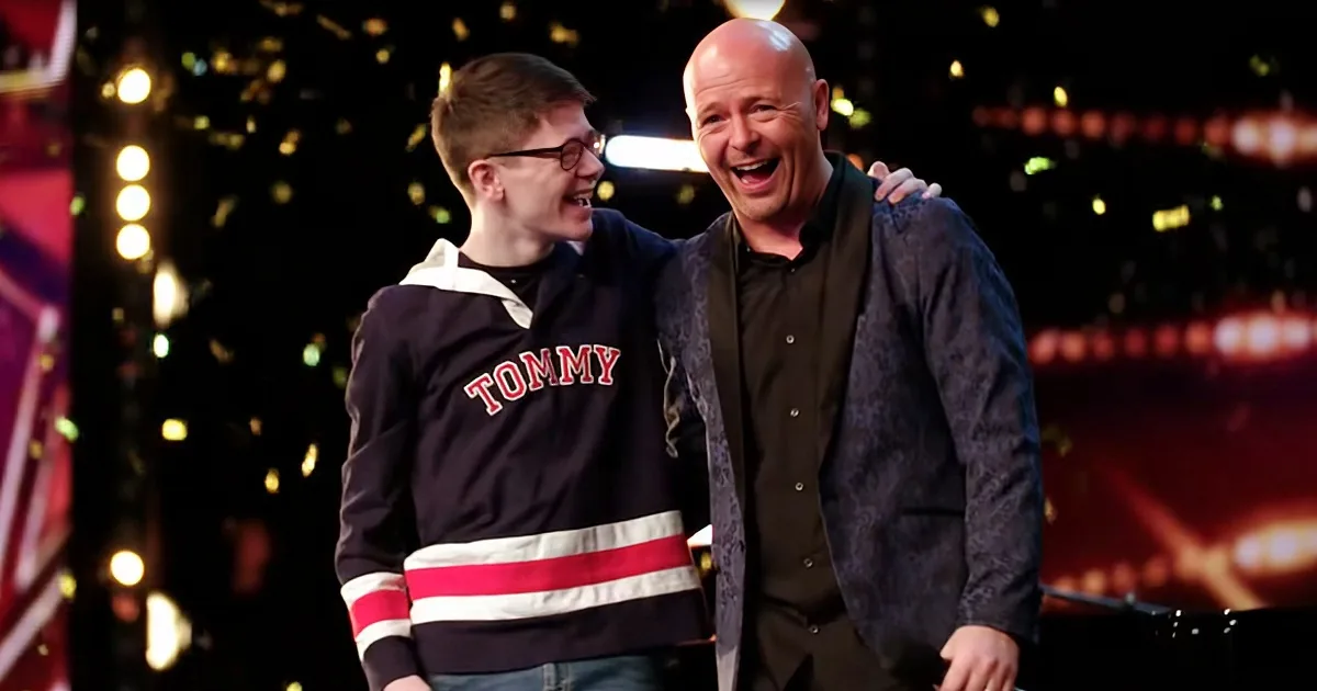 46-Year-Old Golden Buzzer Comedy Pianist Becomes Greatest Showman