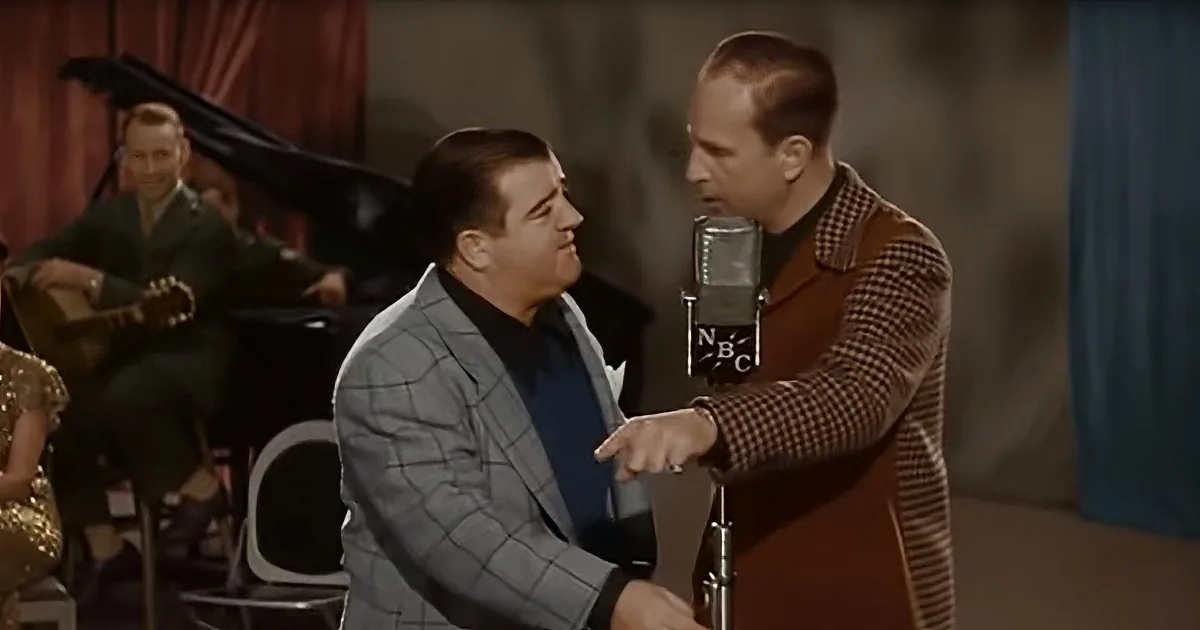 Abbott and Costello Bring Smile to Military Men and Women