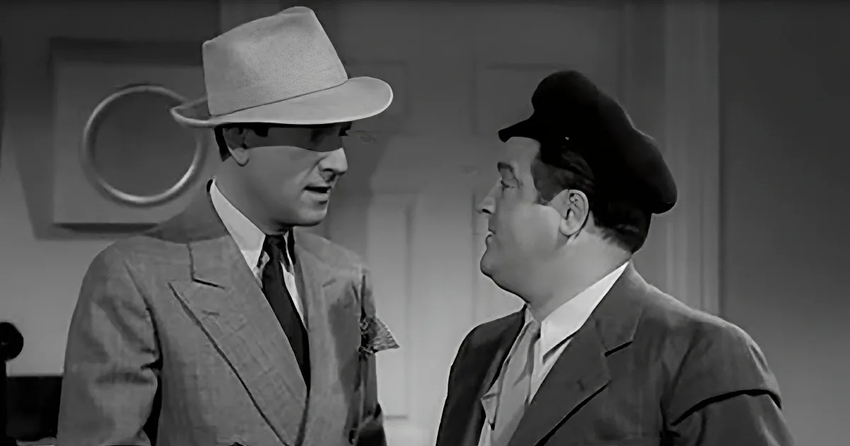 Comedy Legend's Abbott and Costello Have Audience in Stitches