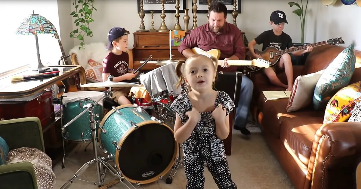 Gifted Family Performs Beatles' Hit
