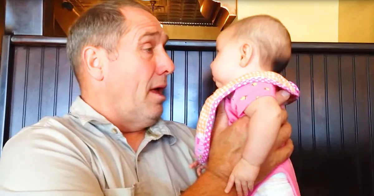 Adorable Baby and Grandpa Come up With Heartwarming 'Scheme'