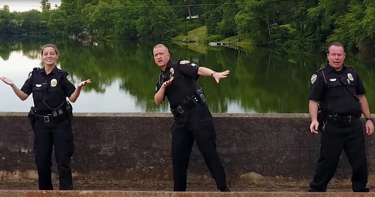 Lip Sync Challenge Has Police Officers Getting Creative