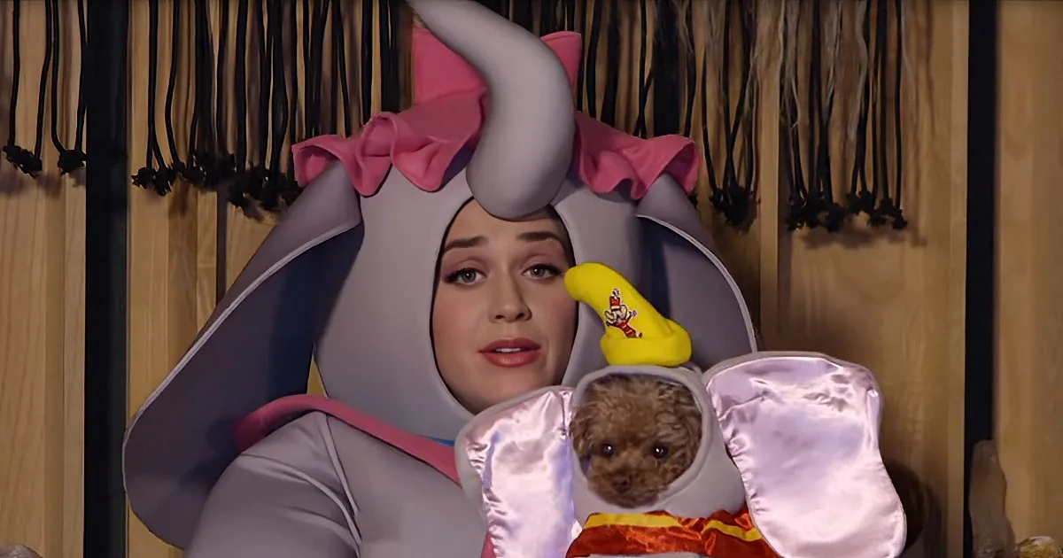 Katy Perry's Disney Dumbo Singalong Is Magical Family Fun