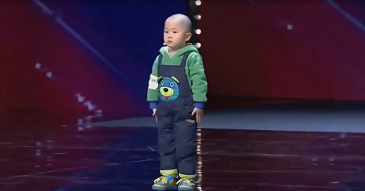 Incredible 3-Year-Old Dancer Auditions but Brings His Own Speaker
