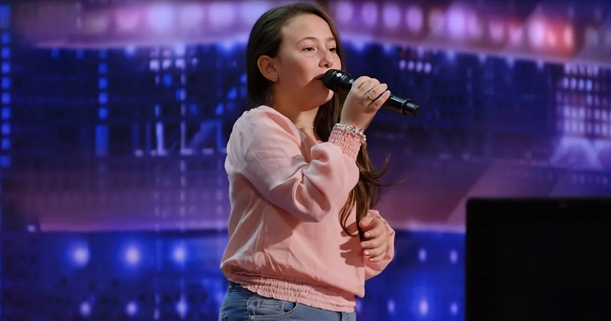 10-Year-Old Powerhouse Wins Golden Buzzer With Chilling 'Shallow' Cover