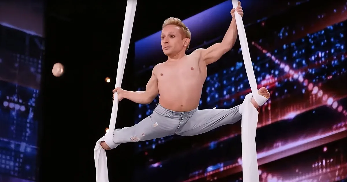 3-Foot-10 Aerialist Shocks AGT With Death-Defying Silk Show