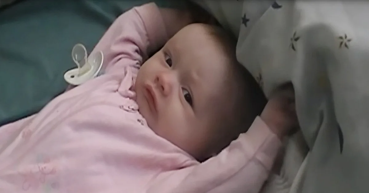 Fussy Baby Completely Changes When She Sees Daddy