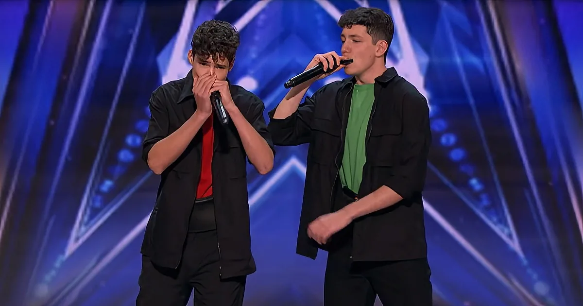 Teenage Brothers Wow With Harmonica America's Got Talent Audition