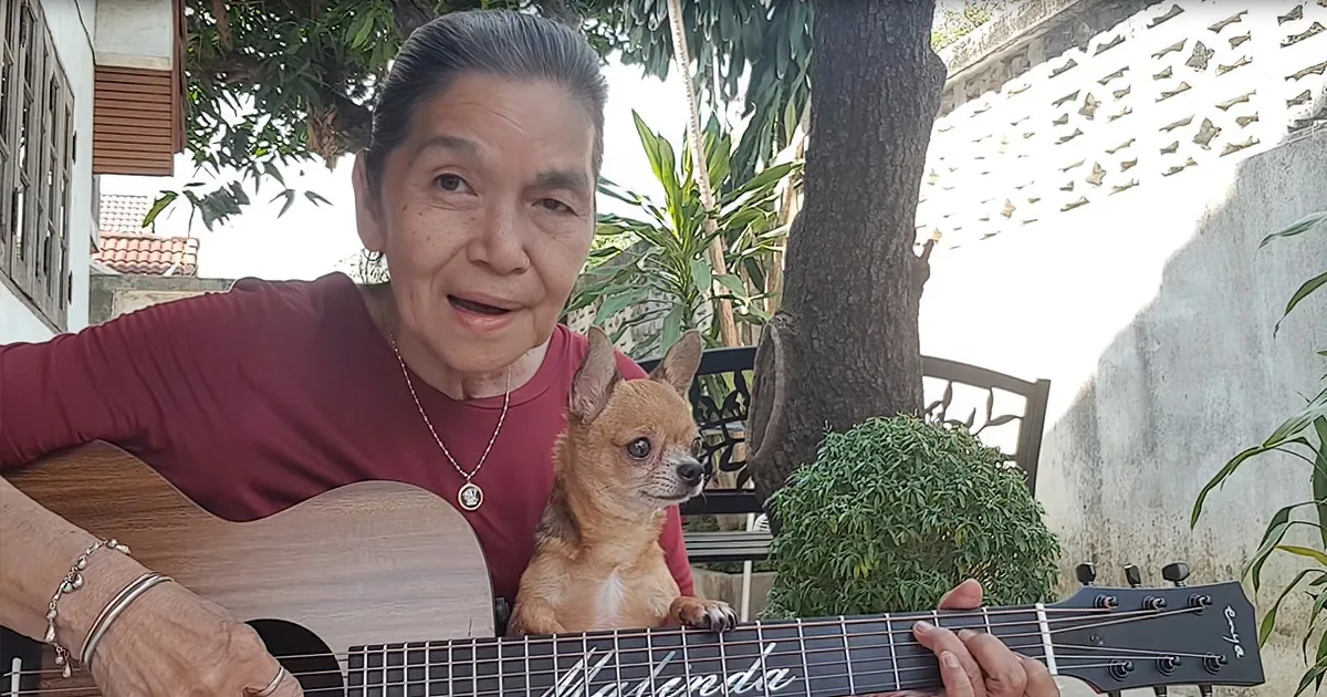 Grandma and Her Chihuahua Play Perfect 60's Cover, Get 3 Million Views on YouTube