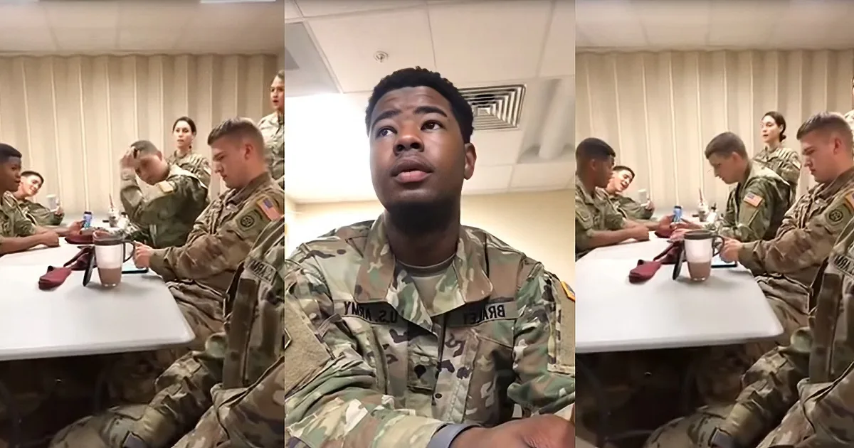Us Soldiers Sing Soulful Acapella Version of 'Amazing Grace'