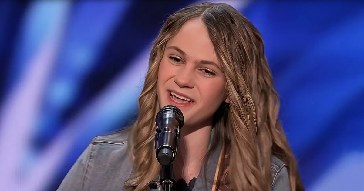Kindhearted Teenager Moves Judges With Original Country Song on America's Got Talent