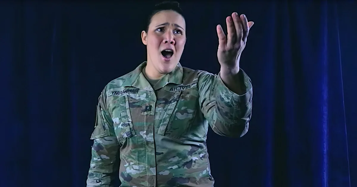 U.S. Army Captain Unleashes Secret Talent After 15 Years