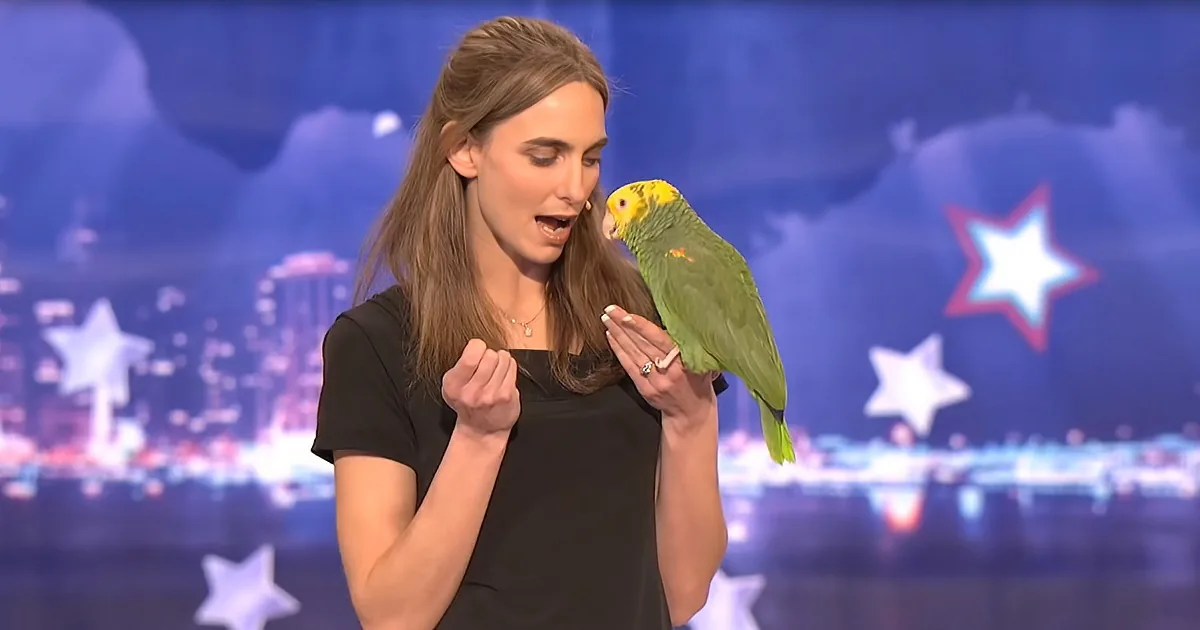 Hilarious Bird Gives Jaw-Dropping Impersonations on America's Got Talent