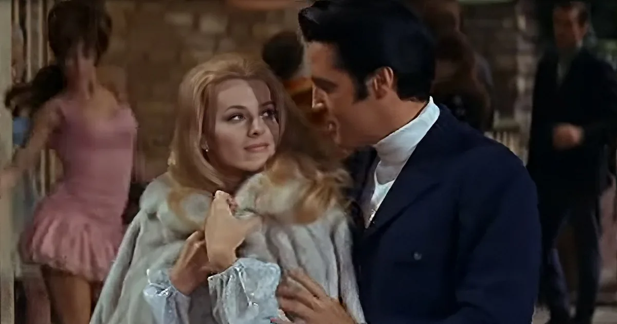 Elvis Turns up the Charm in 1968 Poolside Performance of ''A Little Less Conversation''