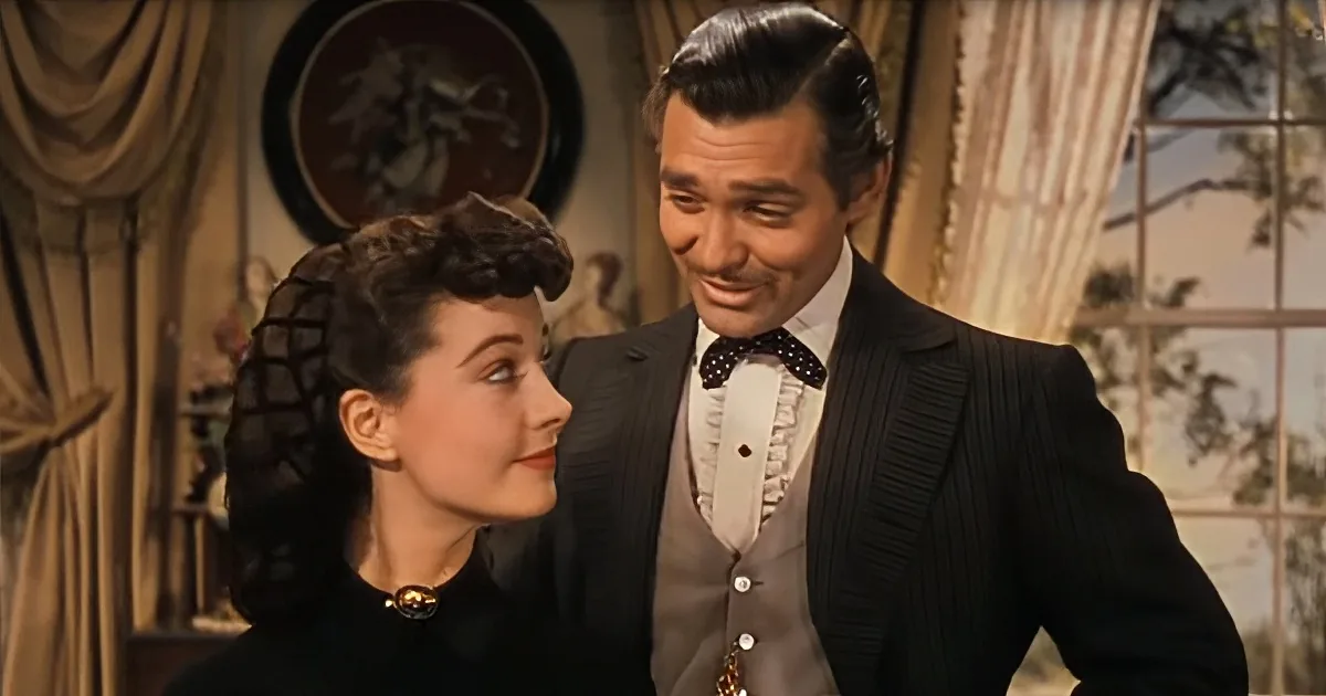 Rhett Butler & Scarlett O'Hara Show off Perfect Chemistry in 'Gone With the Wind' Clip