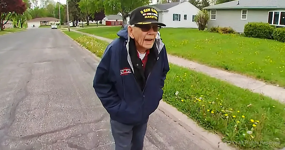100-Year-Old World War II Vet Walks 100 Miles to Raise Money for Relief Fund