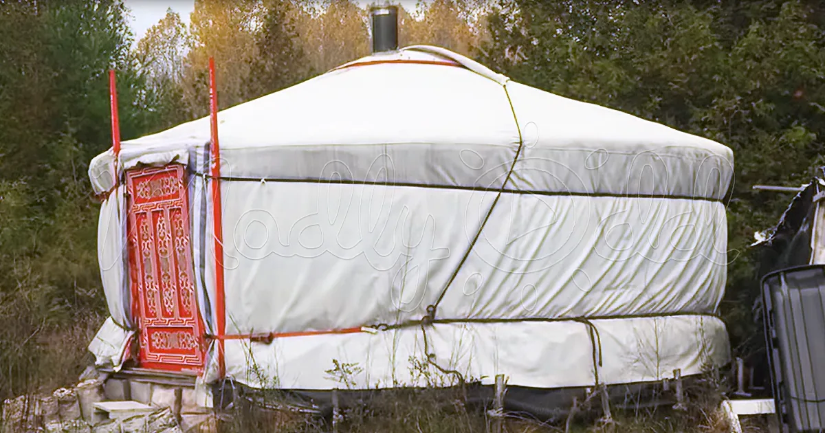 Self-Reliant Young Woman Lives Fulfilling Life off-Grid in Tiny Yurt