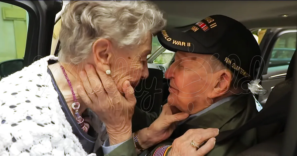 D-Day Veteran Reunites With Love of His Life After 75-Year Wait
