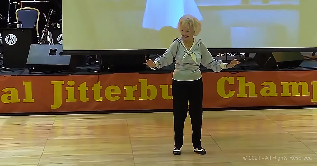 Moving From Only Memory, This 93-Year-Old Swing Dancer Recreates a Routine From 74 Years Ago