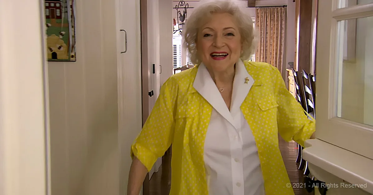 Comedy Genius Betty White Invites You Into Her Crib