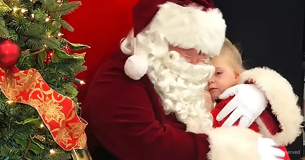 Cute Little Girl Tells Santa She Wants Naptime for Christmas
