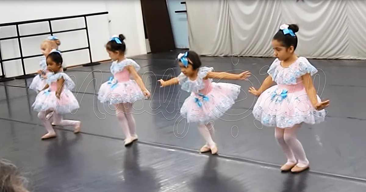 Tiny Ballet Dancer Takes the Limelight for Herself