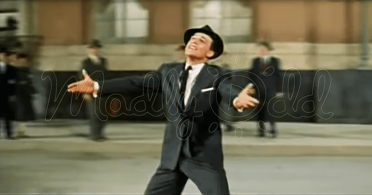Gene Kelly Spectacularly Tap Dances on Roller Skates