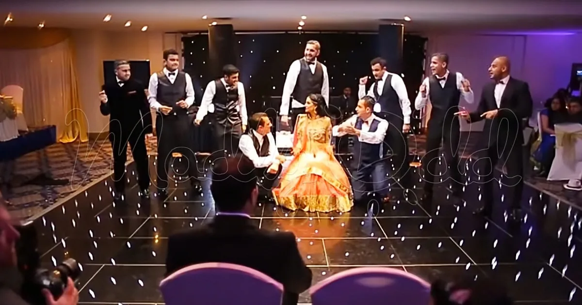 Seven Brothers Created an Epic Mashup Dance for Their Sister's Wedding