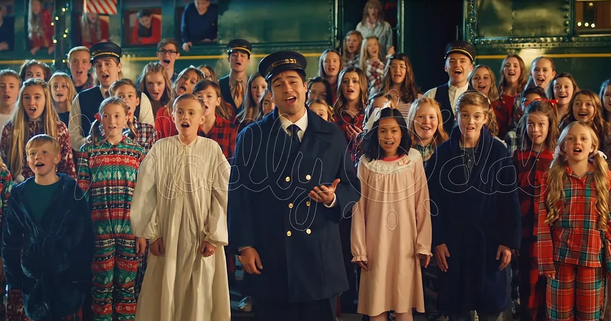 You Won''t Believe the Incredible Presence From Children Singing the Polar Express''s ''Believe''