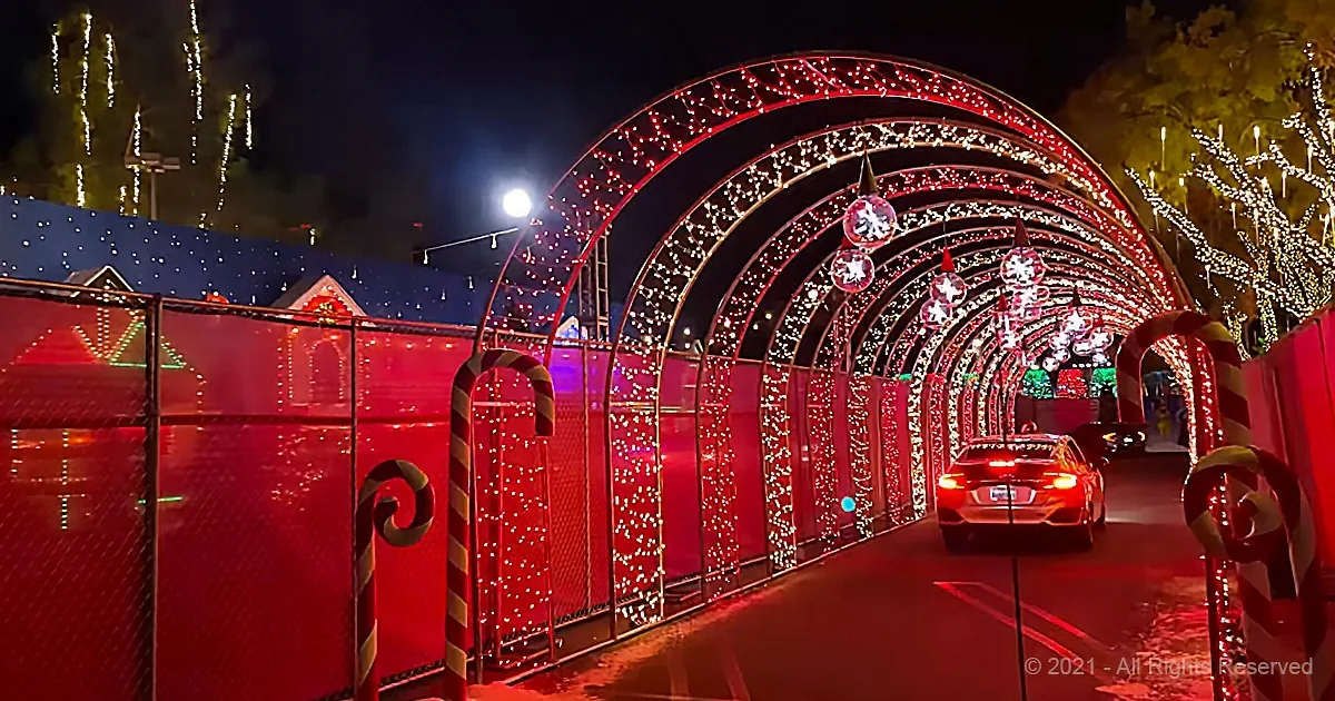 Christmas Drive Thru Brings the Magic of the Holidays to Thousands of Drivers
