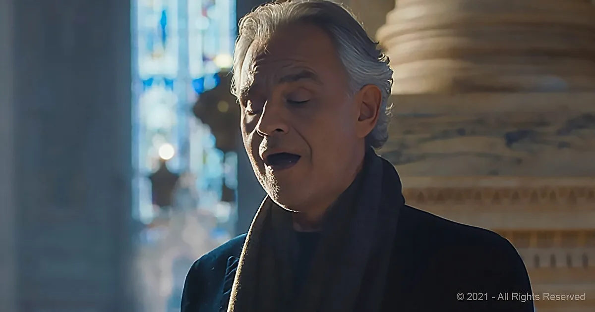 The Endless Talent of Andrea Bocelli Is on Full Display With 'Ave Maria'