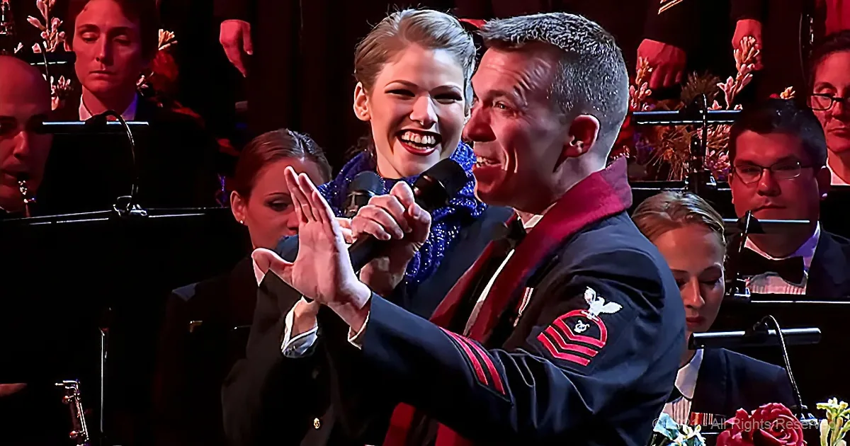 U.S. Navy Band Excites Crowd Once Again With ''Rudolph the Red-Nosed Reindeer''