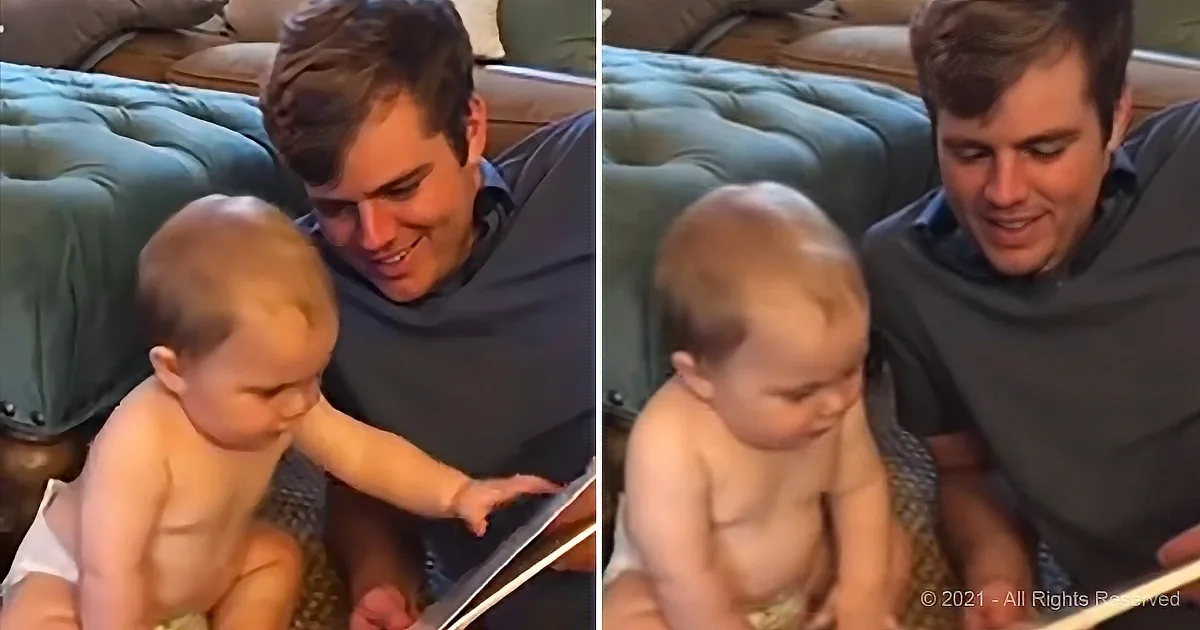 Hilarious Story Time With a Toddler Leads to Unexpected First Words