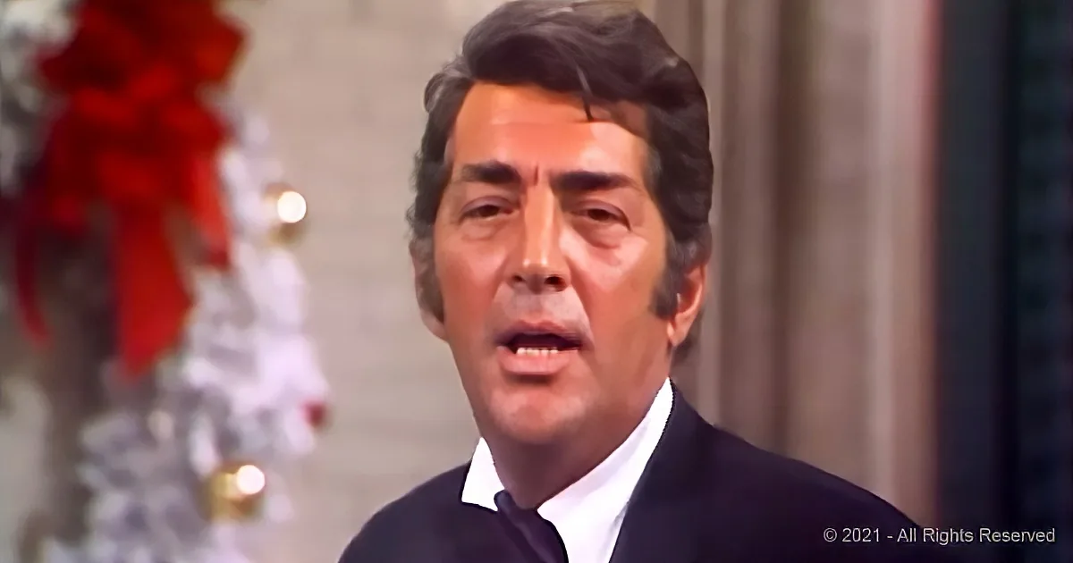 It's 'A Marshmallow World' on the Timeless Dean Martin Show