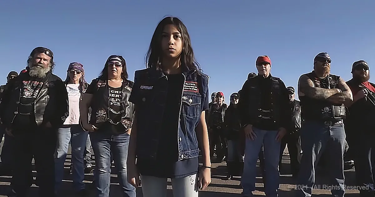 United Bikers Come Together in Court to Help Abused Kids Feel Safe