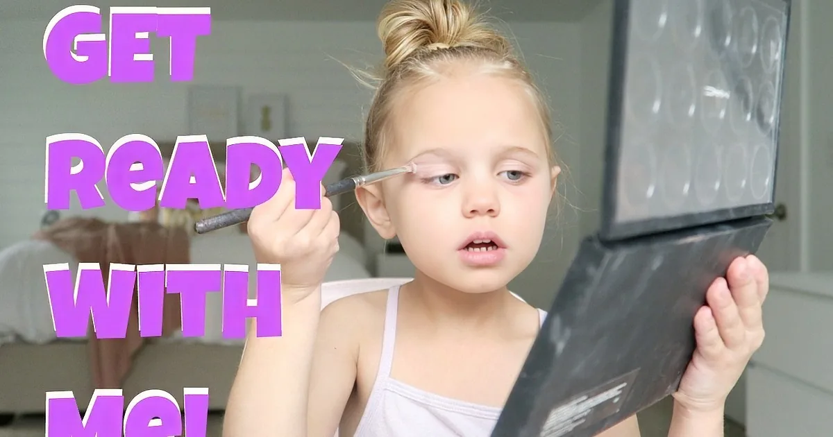 Little Girl Steals Mom's Makeup and Makes Cutest Tutorial Video