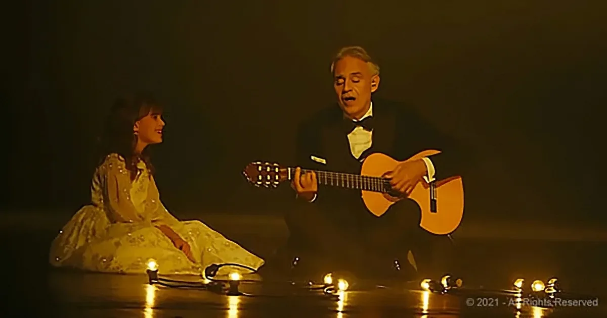 Andrea Bocelli and His 8-Year-Old Daughter Sing 'Hallelujah' in Stunning Duet