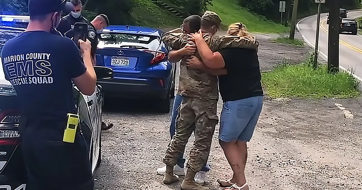 Surprised Military Mom Weeps With Joy When Traffic Stop Turns Into Surprise Reunion