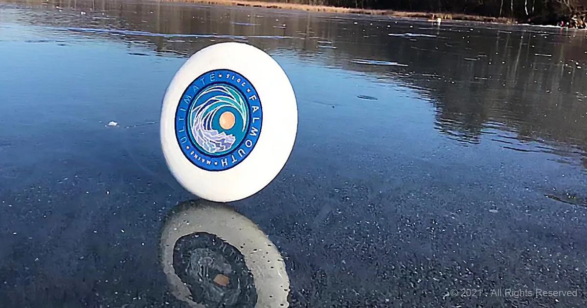 He Threw His Frisbee Across a Frozen Lake and Accidentally Created a Viral Video