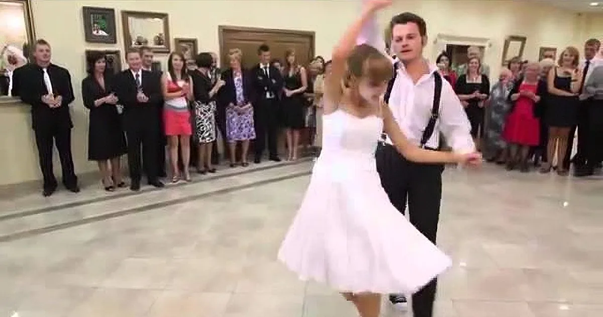 Shy Wedding Couple Owns the Dance Floor With Their Touching Routine