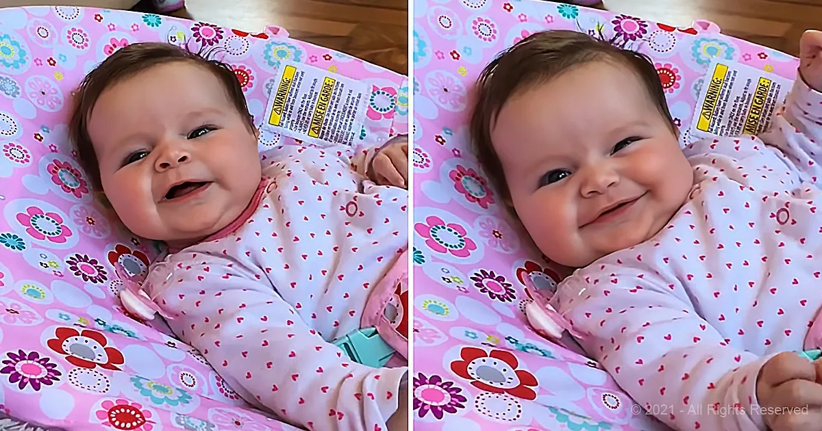 11-Week Baby Girl Says Her First Word