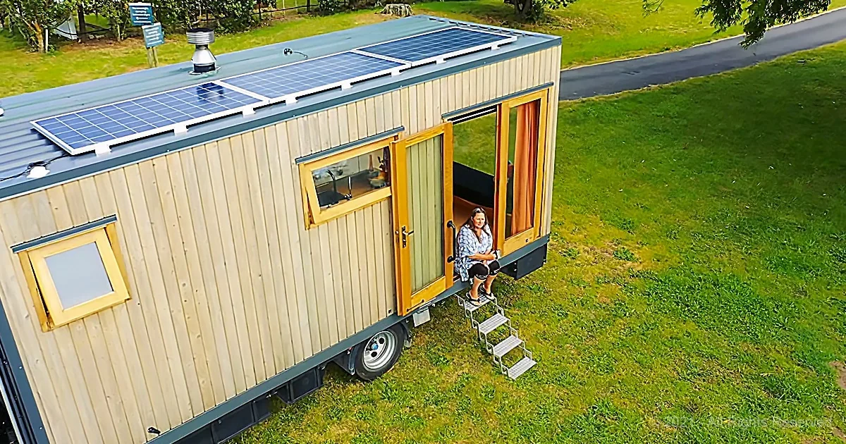 Female Solo Traveler Lives Richly in Her Tiny House Truck