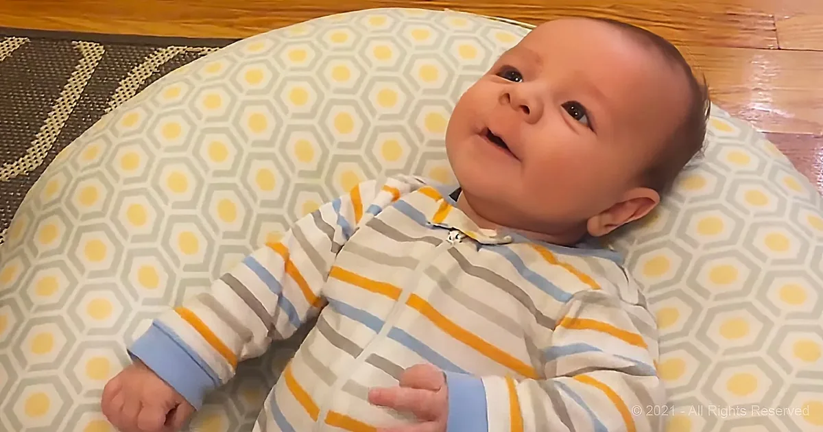 2-Month-Old Says His First Words