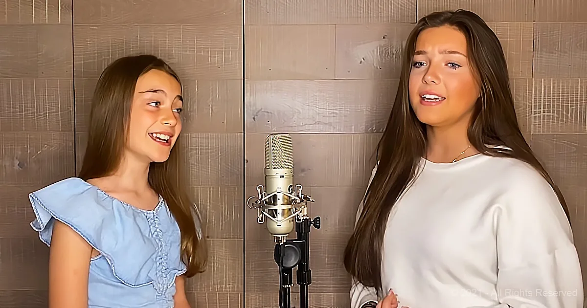 Sister's Angelic Duet Moves Hearts