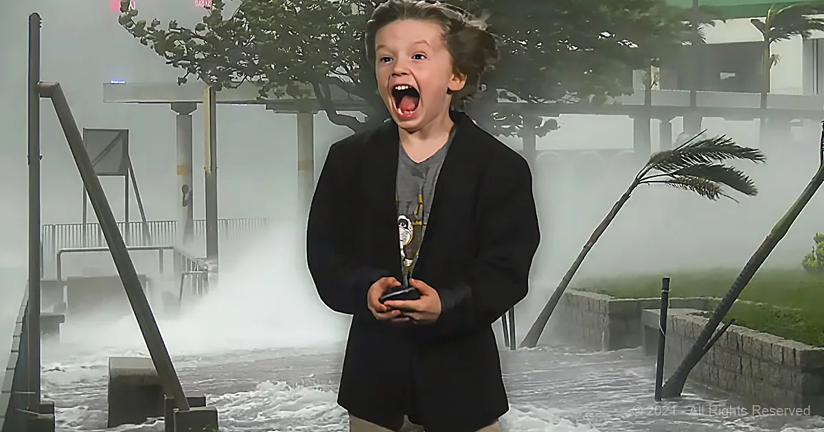 The Cutest Weatherman You'll See Today