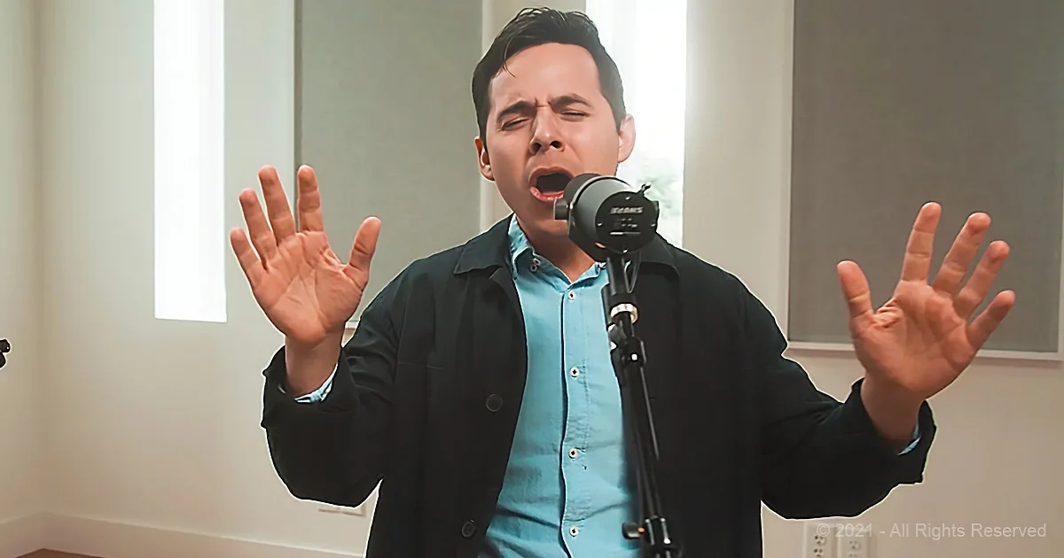 David Archuleta Performs Beautiful Christian Song