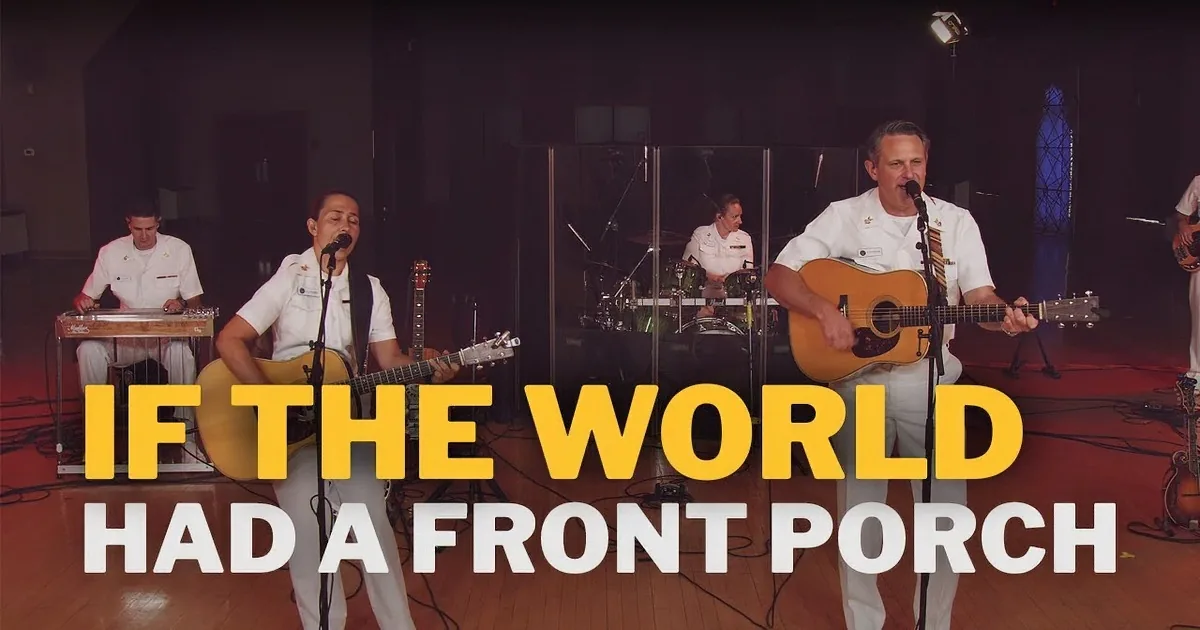 Us Navy Band Ignites Crowd With Sentimental Favorite Song
