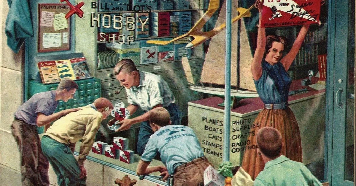 Hobby Shop Memories in America
